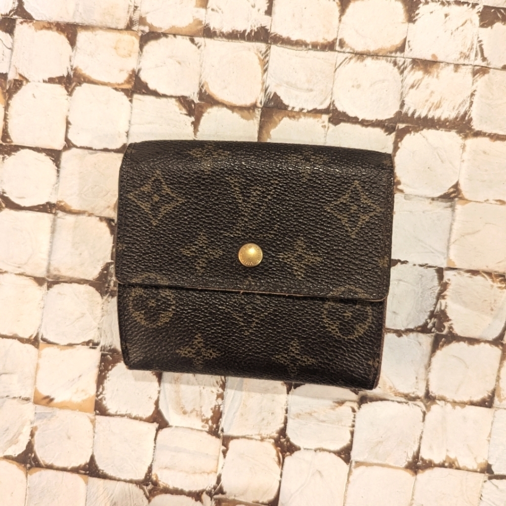 LV Small Brown Monogram wallet
